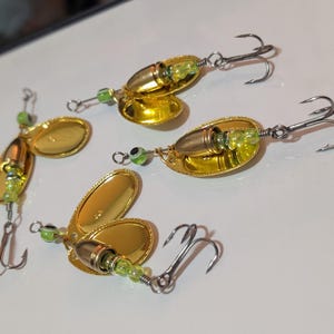 Wade Blades: Green Goblin double blade Spinner