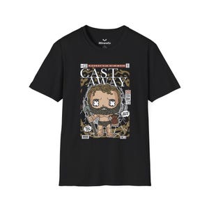 Chuck With Wilson Cast Away Unisex T-Shirt, Movie Quote Tee, Tom Hanks Graphic Top, Film Lover Gift, Retro Style Shirt