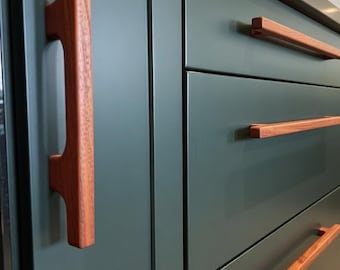 Puxadores de madeira personalizados para portas e gavetas de armários ~~~~~~Tamanhos personalizados disponíveis~~~~~~
