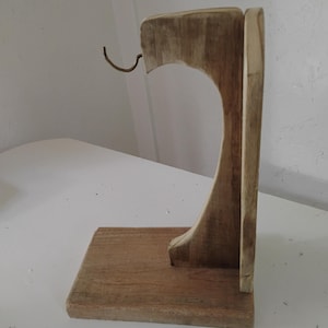 Wooden Standing Banana Holder