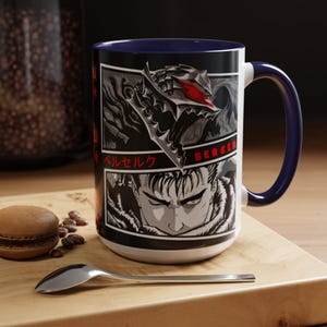 Berserk Anime Manga Mug: Otaku Coffee Cup