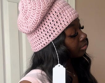 Crochet Slouch Beanie
