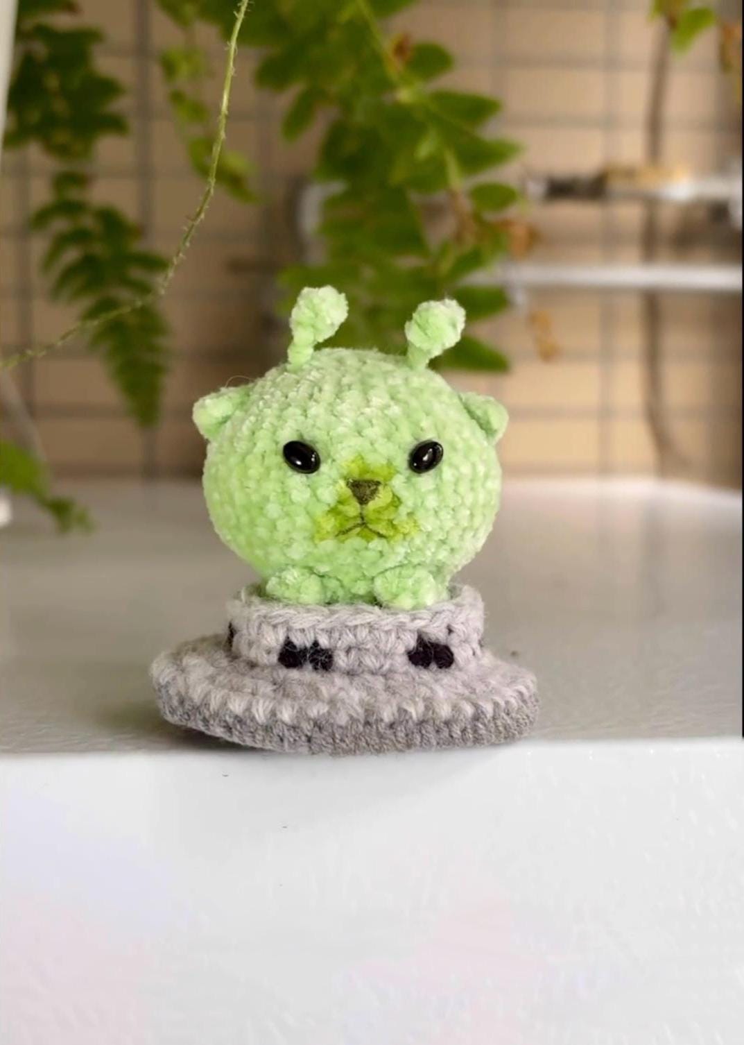 Alien Cat Crochet Pattern, Crochet Alien Gato Pattern, Amigurumi Cat ...