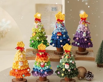 Christmas Tree Crochet Pattern, 7-Layer Crochet Christmas Tree, Crochet Christmas Decor, Amigurumi Christmas Tree, Christmas Ornaments Gifts