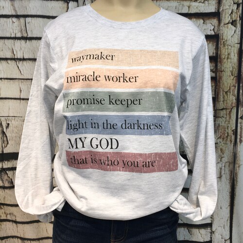 Waymaker shirt long sleeve Clearance