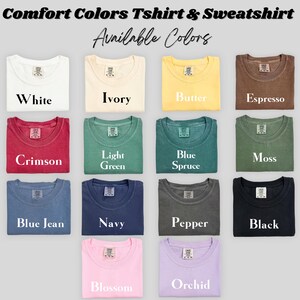 Comfort Colors Patriotic Bow Shirt Gift, Vintage Floral American Flag Tee Bild 3