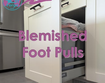 3D Printed *Blemished* Foot Pull: Hands-Free Trash Cabinet Drawer Opener