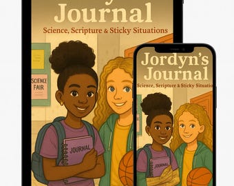 Christian Tween Book: Jordyn's Journal - Faith-Based STEM Story + Printable