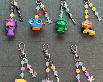 Toy Story doorables beaded keychains