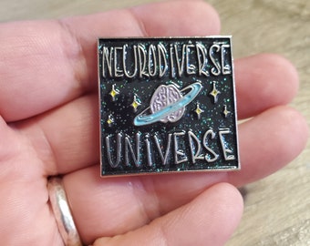 Neurodiverse Universe 2.0 Pin - Seconds Quality