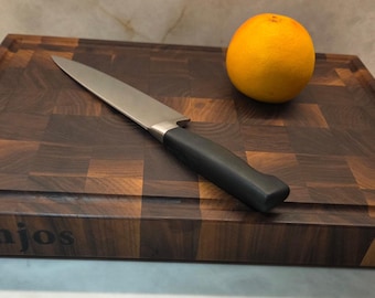 Walnut end grain cutting board 2"x 12"x 17.5"