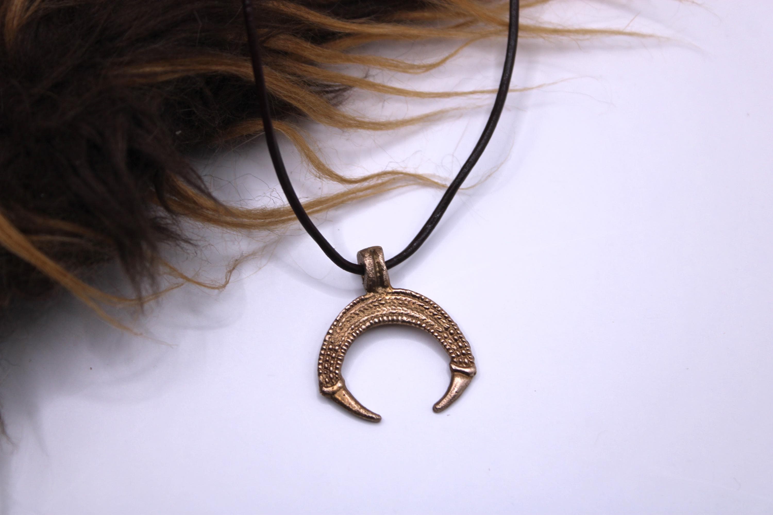 Volva Lunar Pendant Reproduction, With Original Pictured