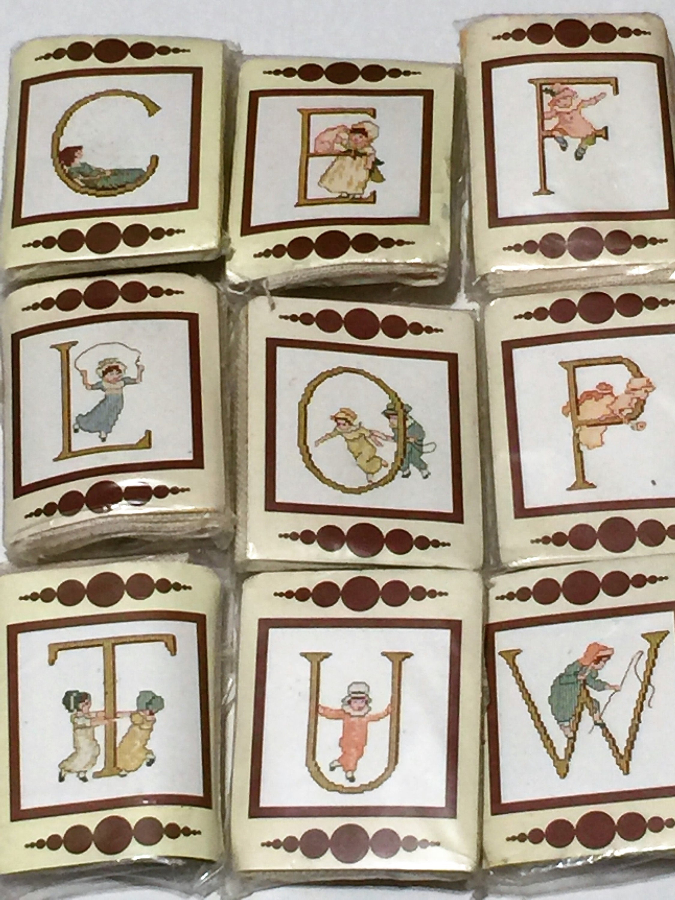 Lanarte Cross Stitch Kit Kate Greenaway Petite Initial Etsy