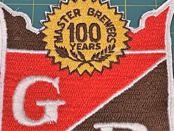 Rare Vintage GB Master Brewery Beer Embroidered P… - image 3