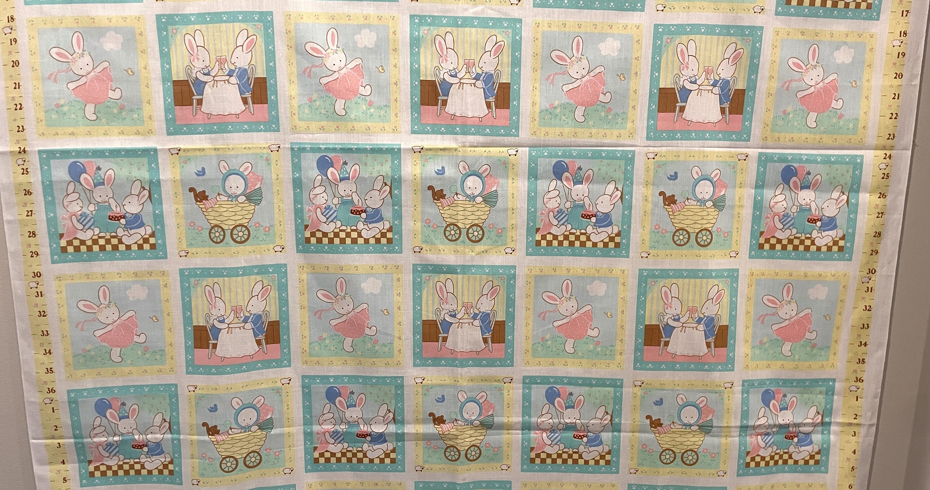 Bunny Fabric Panel 