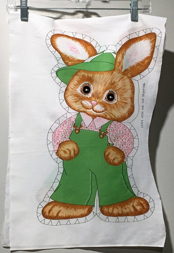 Vintage Fabric Rabbit