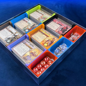 Summoner Wars Second Edition 3D Insert | Starter Set Organizer | Sleeved Card & Faction Storage