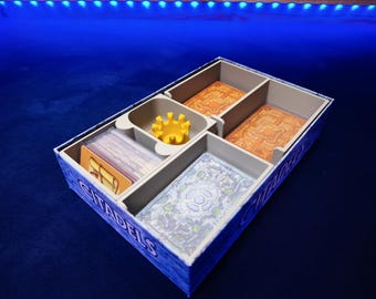 Citadels Board Game Insert | 3D Printed Organizer for Base Game & Expansions