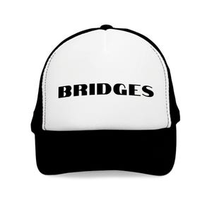 Death Stranding, Sam Bridges Hat, Cool Cap with 'BRIDGES' Design