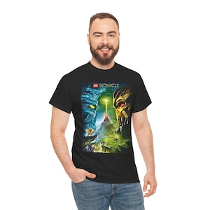 Bionicle, Bionicle trending style t-shirt, Nostalgic Bionicle shirt, Lego Fan shirt, Gift for Bionicle Enthusiasts
