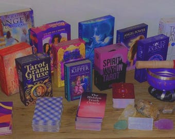 Lectura de Tarot/Oráculo de 30 minutos: Orientación detallada (sesión telefónica/mensaje de Etsy)