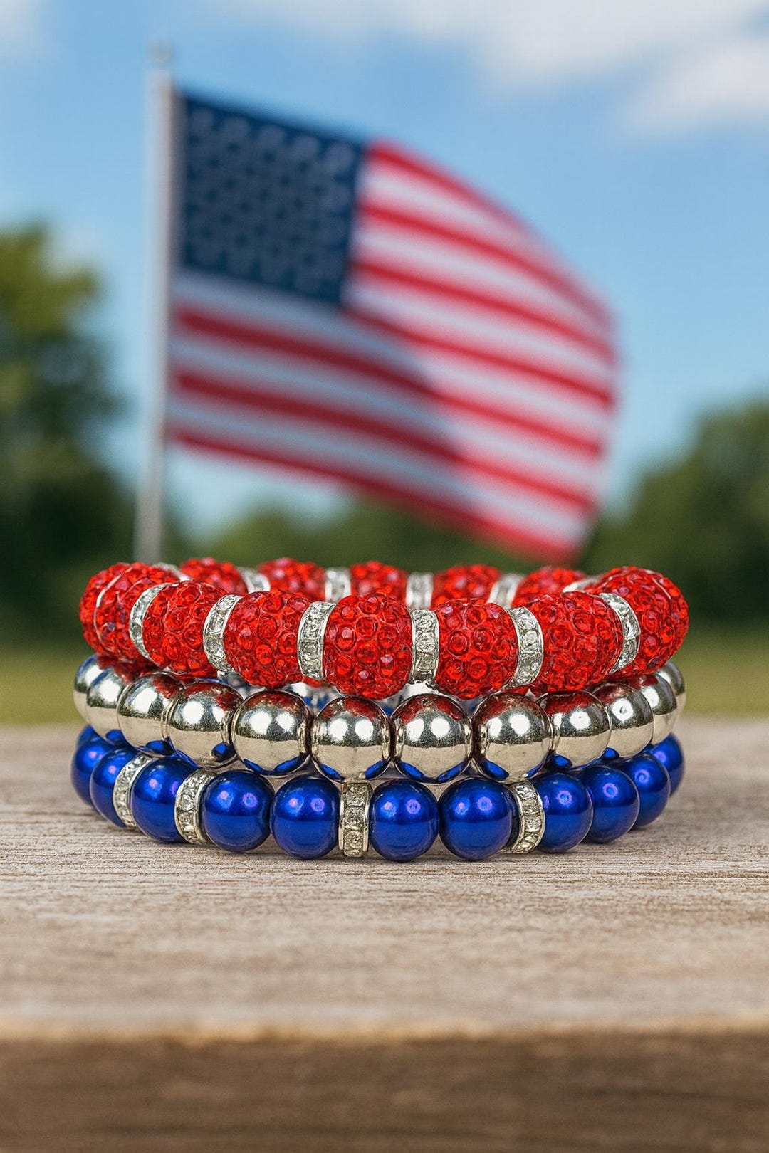 Embellished Red and Blue Women\'s Accessory Set 40+ Chic Matching Sets for Women to Wear This Winter | Vogue main image 3