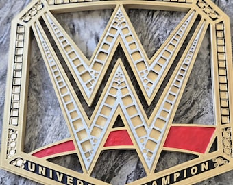 WWE Universal Championship (Display Plates)