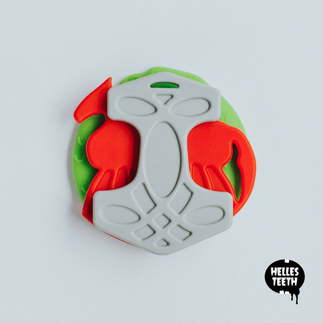 Yuletide Viking Teether Set Silicone Teething Toys for Babies Soft