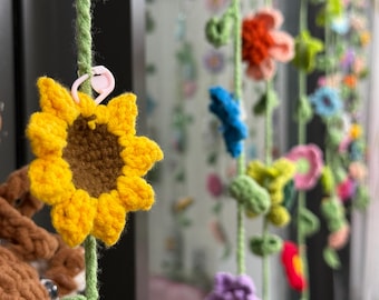 Crochet Flower Curtain Pattern | 10 Designs, Instant Download (PDF)