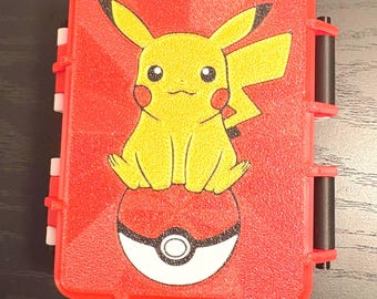 Pokémon Card Case – Hard Shell Protective Deck Box 3d printed | Fits Sleeved Cards | Collector Display Storage | Custom TCG Gift