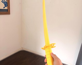Collapsible fire Katana- Demon Slayer Tanjiro Kamado's 3d printed replica toy