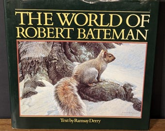 Robert Bateman Wildlife Art Book | 1989 Fourth Printing, Large Format