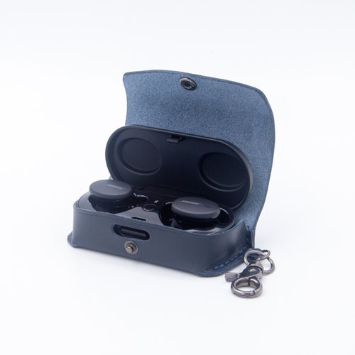 Bose Earbuds Case Keychain Leather Personalized Etsy