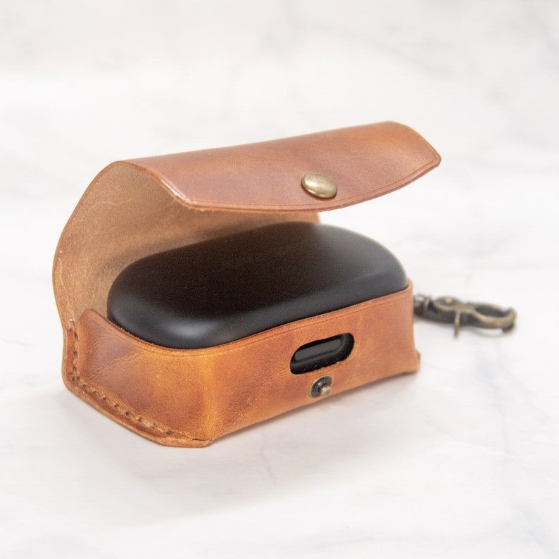 Bose Earbuds Case Keychain Leather Personalized Etsy