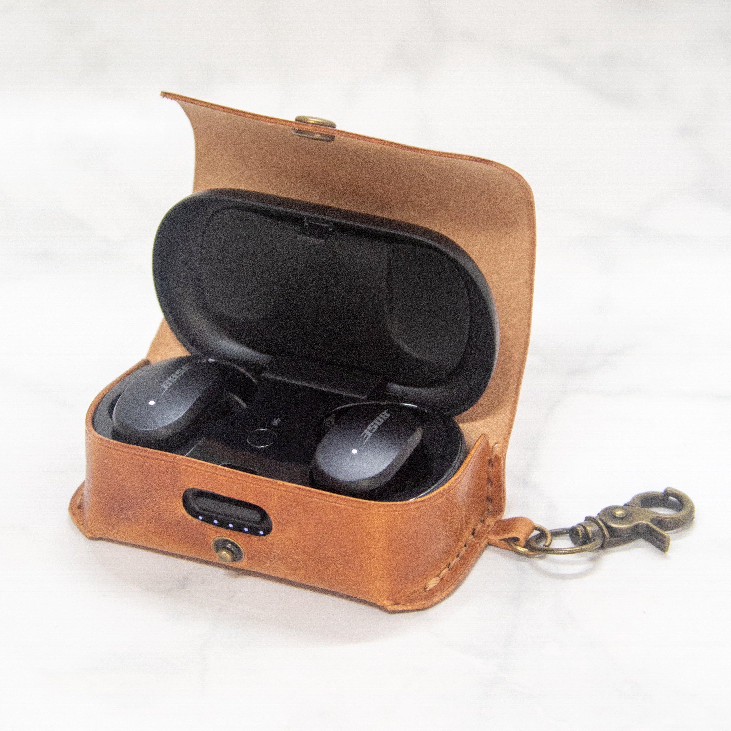 Bose Quietcomfort Earbuds Case Keychain Leather Personalized Etsy Bose Quietcomfort Earbuds Case Keychain Leather Personalized Etsy