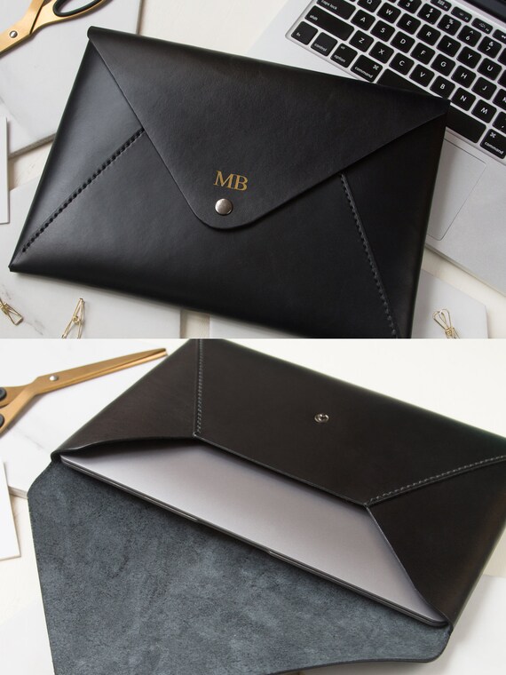 Leather MacBook sleeve Leather laptop case and MacBook Pro 13,3 Personalised Laptop sleeve Laptop case sleeve New Air 13