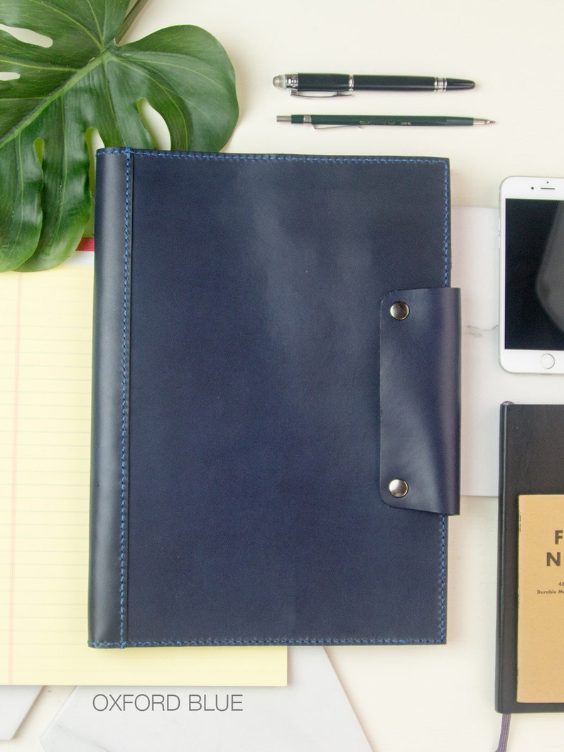 Personalized Leather Portfolio Personalize Gift for Him Legal Etsy