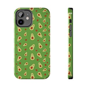 Avocado Tough Phone Case - Stylish Protective Cover for iPhone, Samsung, Galaxy - Cute Plant Design, Gift for Avocado Lovers, Trendy