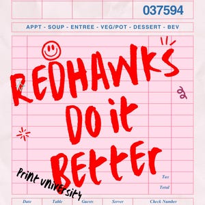 Redhawks do it better - Miami University Wall Art