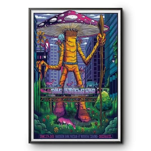Poster Evento della Dave Matthews Band a Chicago, IL 27-28 giugno 2025 - Ritratto - Poster