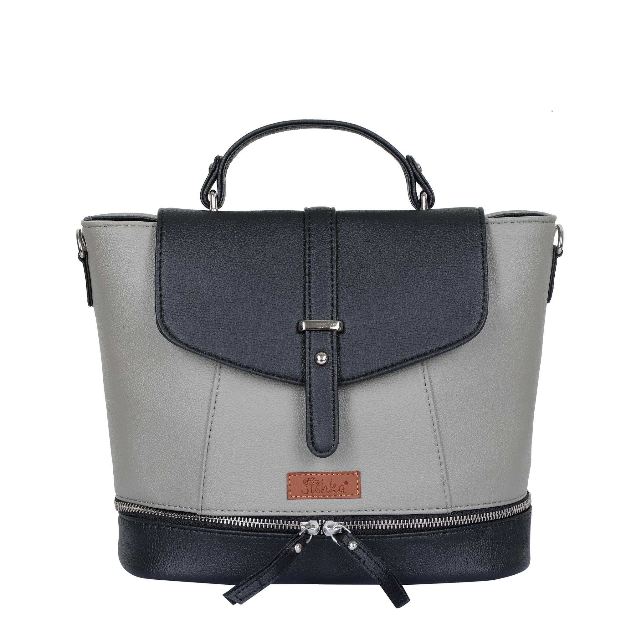 Vegan Leather Small Backpack Convertible Shoulder Bag Daypack Handbag Vegan Leather Backpack: Convertible Shoulder Bag, Travel  main image 2