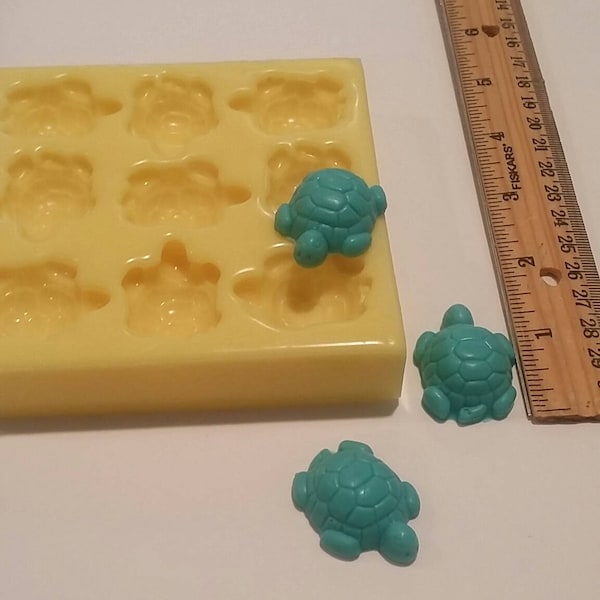 Turtle Embeds Soap & Candle Mold