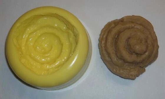 Bakery Style Cinnamon Bun Soap & Candle Mold