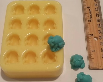 Frog Embeds Soap & Candle Mold