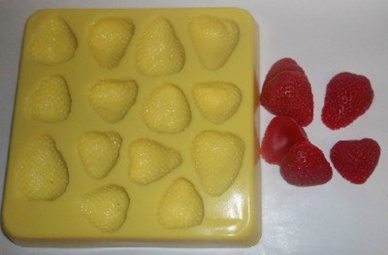 Food Grade Silicone Mold Strawberries 