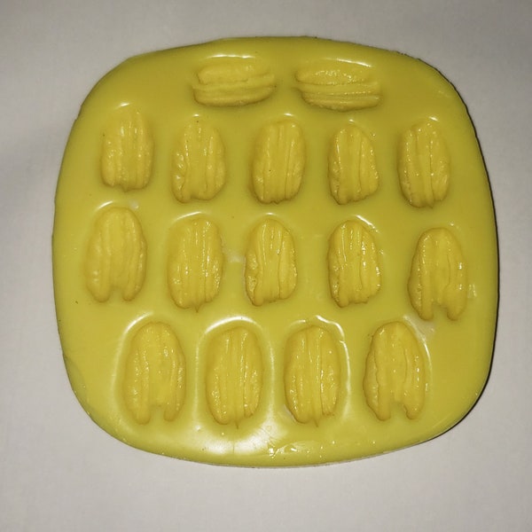 Pecans Soap & Candle Mold- 16 cavities