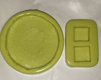 Pancake and Butter Soap & Candle Mold