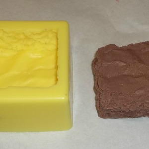 Brownie Soap & Candle Mold- Fake Bake