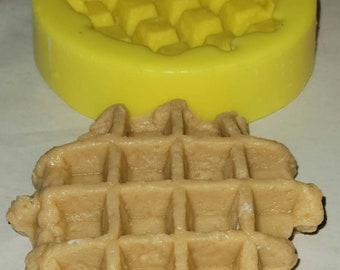 Belgian Waffle Soap & Candle Mold