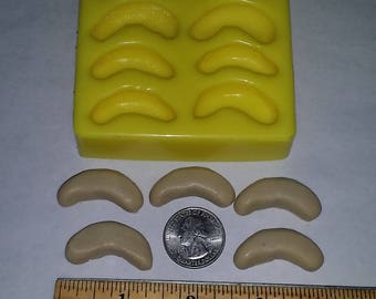 Mini Fruit/Apple Slices Soap & Candle Mold-8 cavities